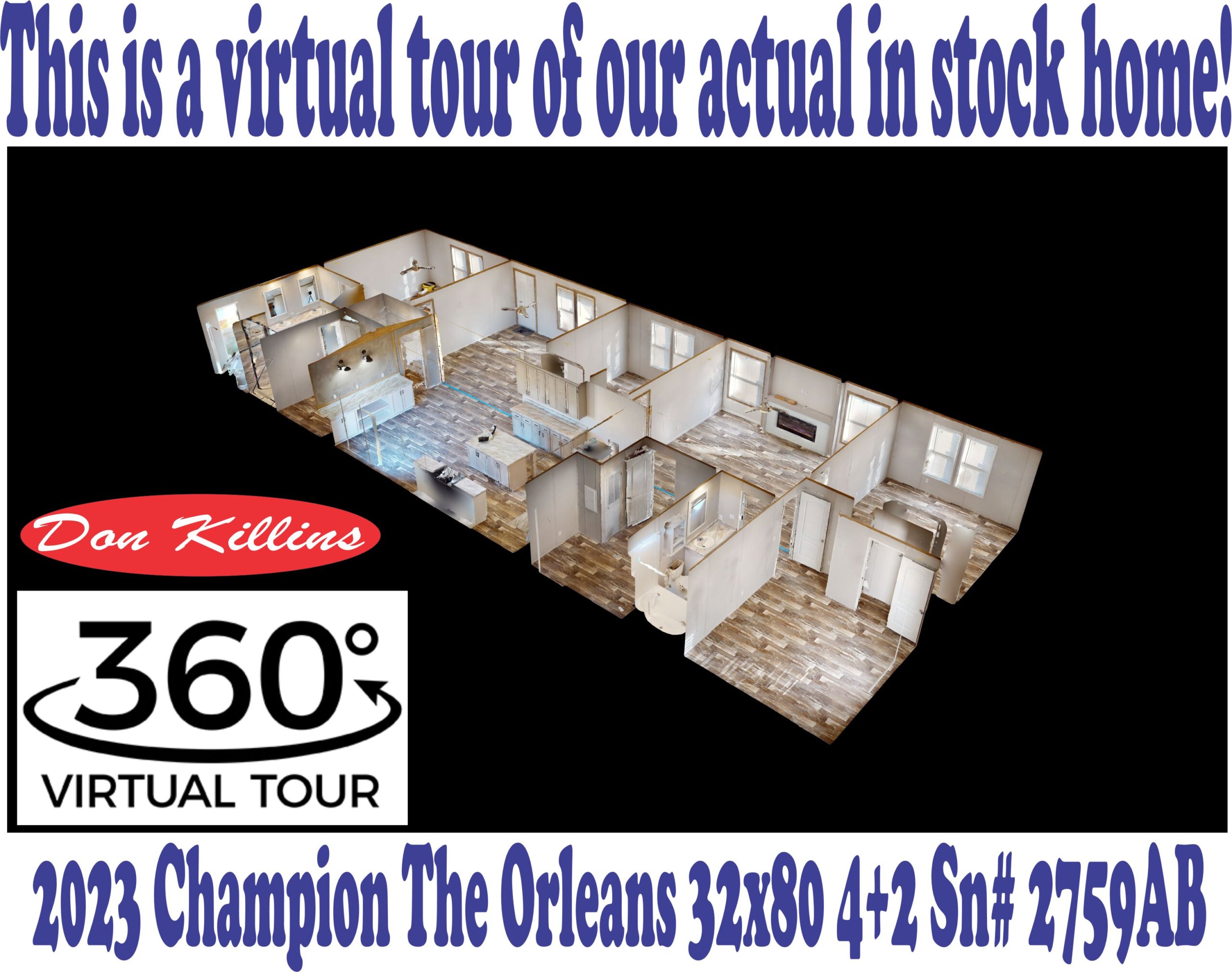 Dollhouse Virtual Tour Sn# 2759AB