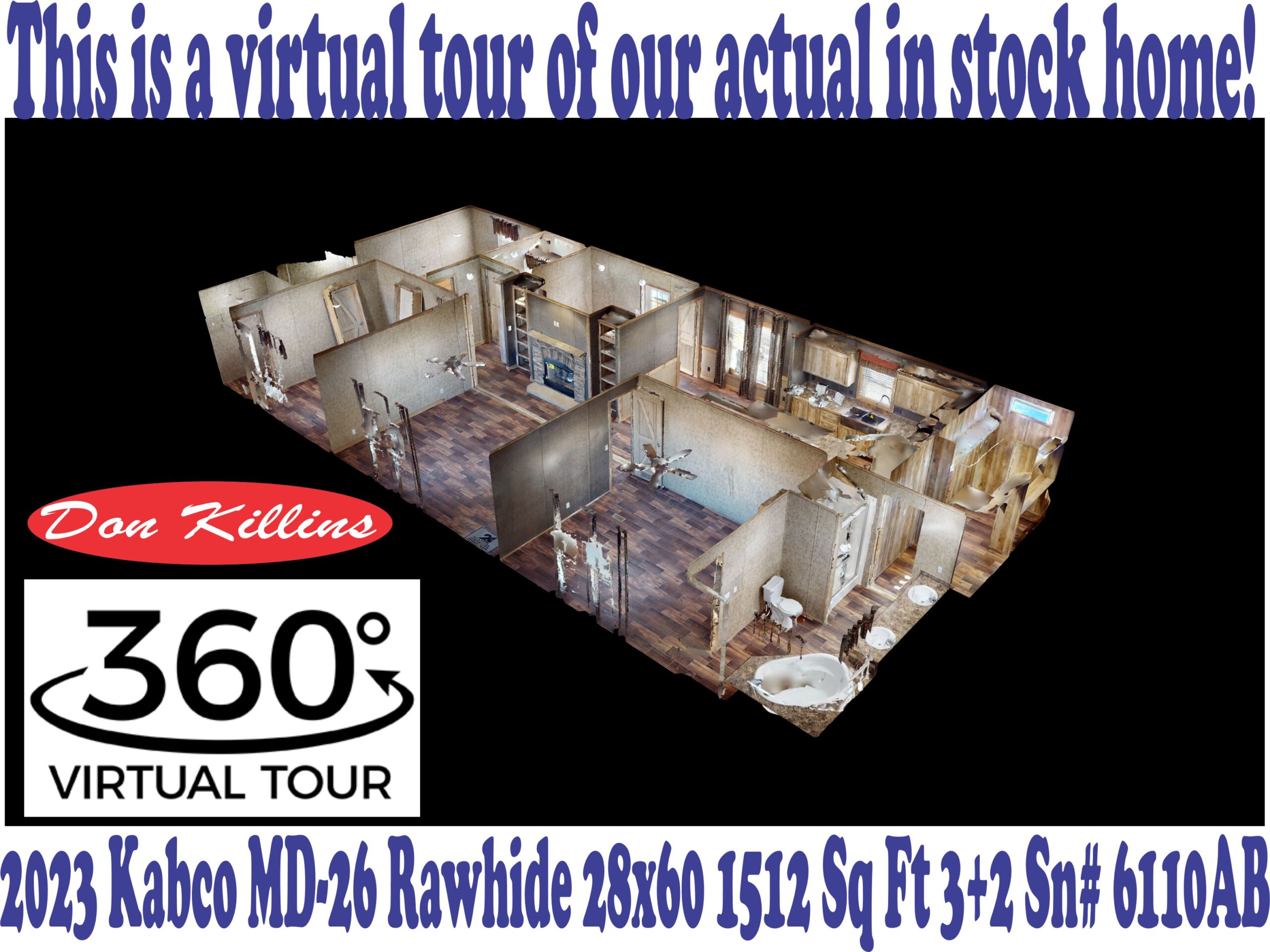 Dollhouse Virtual Tour Sn# 6110AB