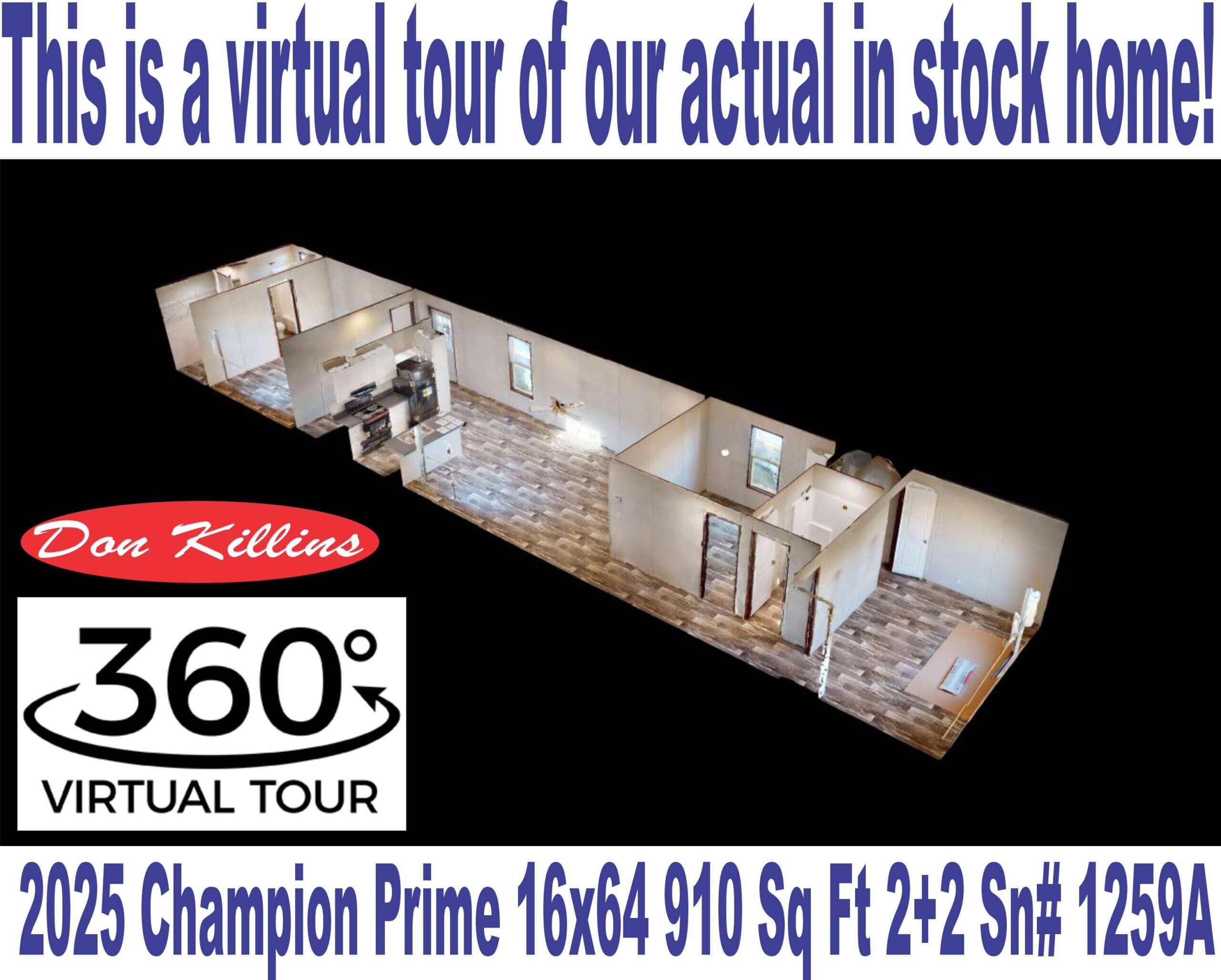 Dollhouse Virtual Tour Sn# 1259A