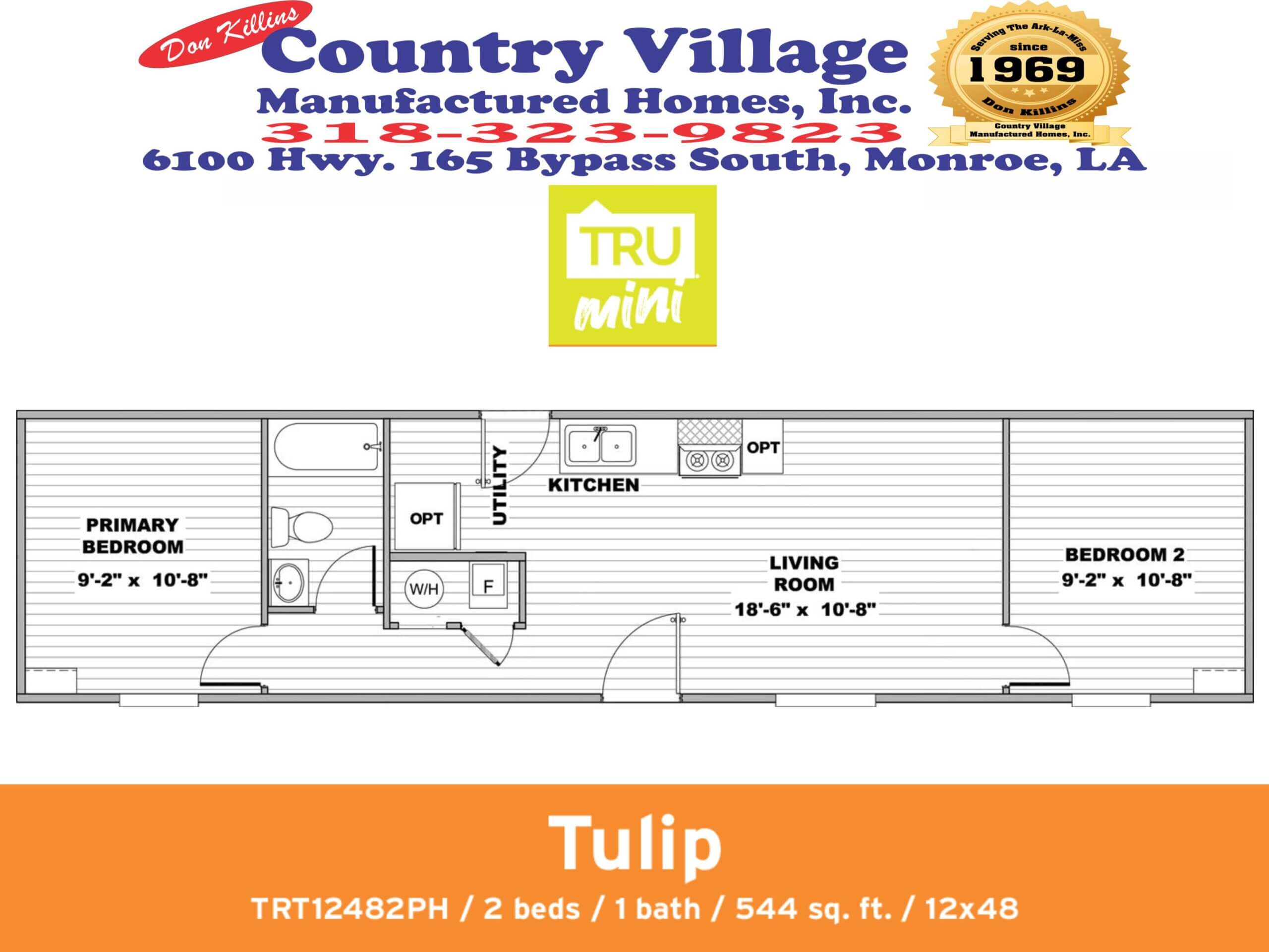 TRU Origin Tulip 12x52 2+1